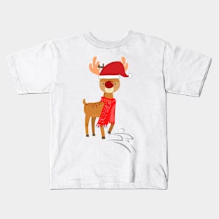 Just a Red Nose Deer Kids T-Shirt